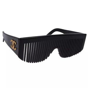 Chanel Hair Combs Sunglasses Black Eyewear 04171 94305 114945